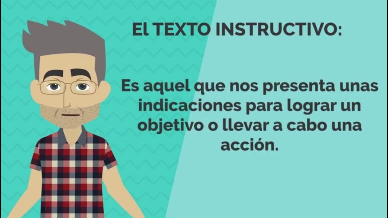El texto instructivo. Muy did&aacute;ctico y con ejemplo.