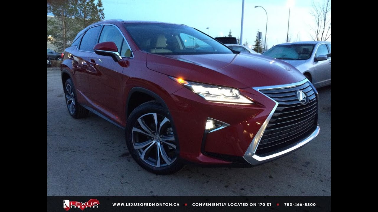 Обзор Lexus RX 350 AWD 2016 года