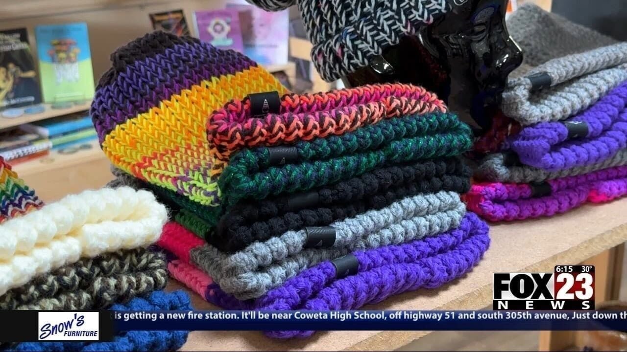 Video: Good News: Tulsa man donates beanies to homeless shelters
