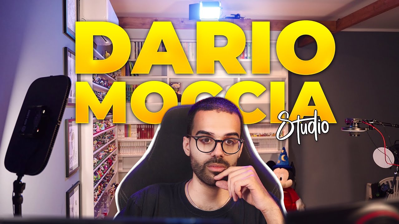 DARIO MOCCIA: il suo NUOVO STUDIO | Come l'abbiamo realizzato