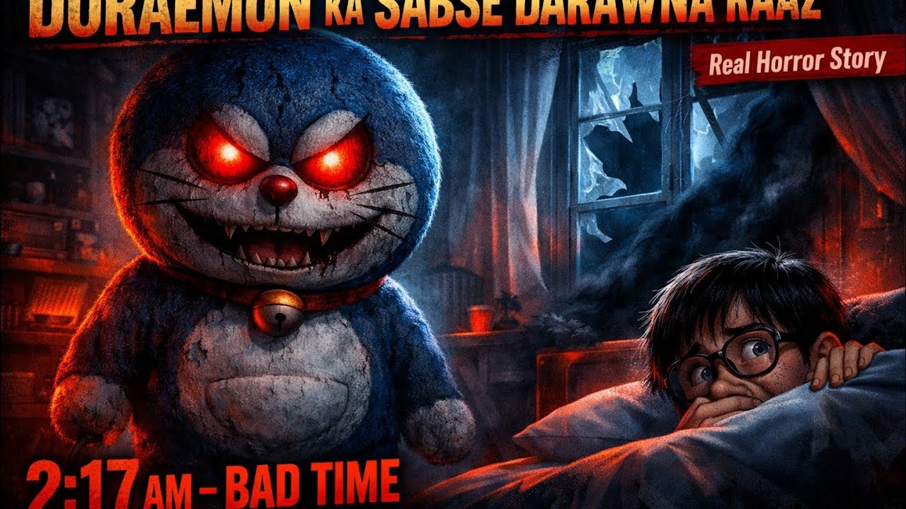 Nobita और Bad Doraemon | असली Horror कहानी