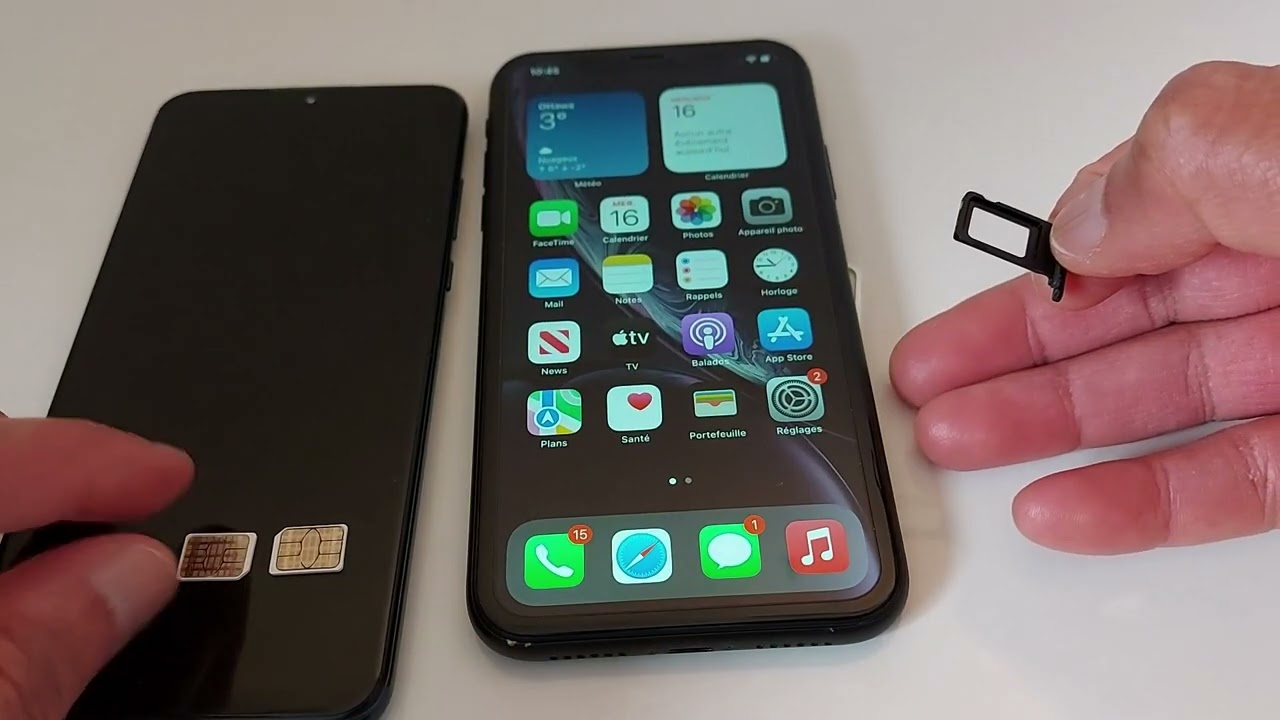 Un téléphone double CARTE SIM; comment l'utiliser