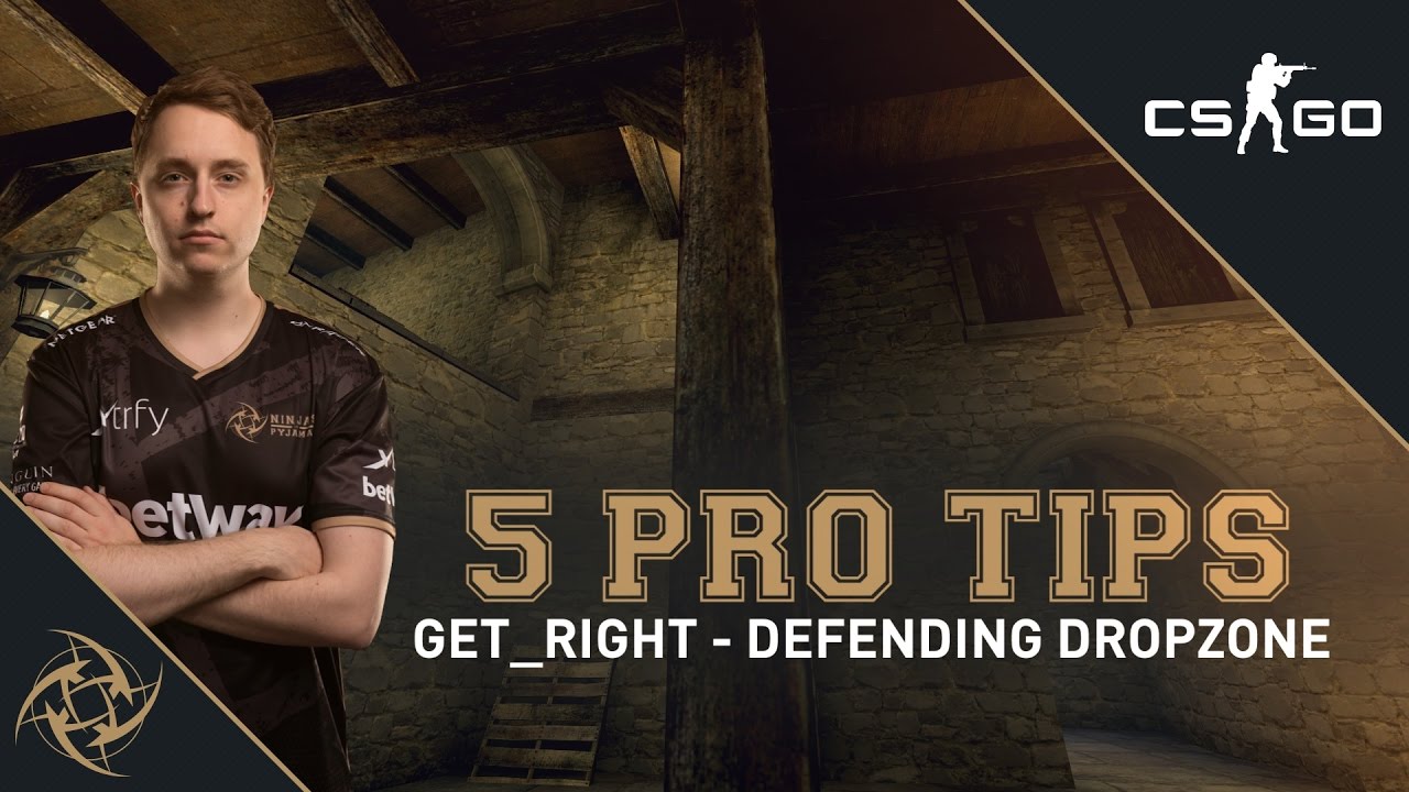5 Pro Tips - GeT_RiGhT on defending dropzone (cobblestone)