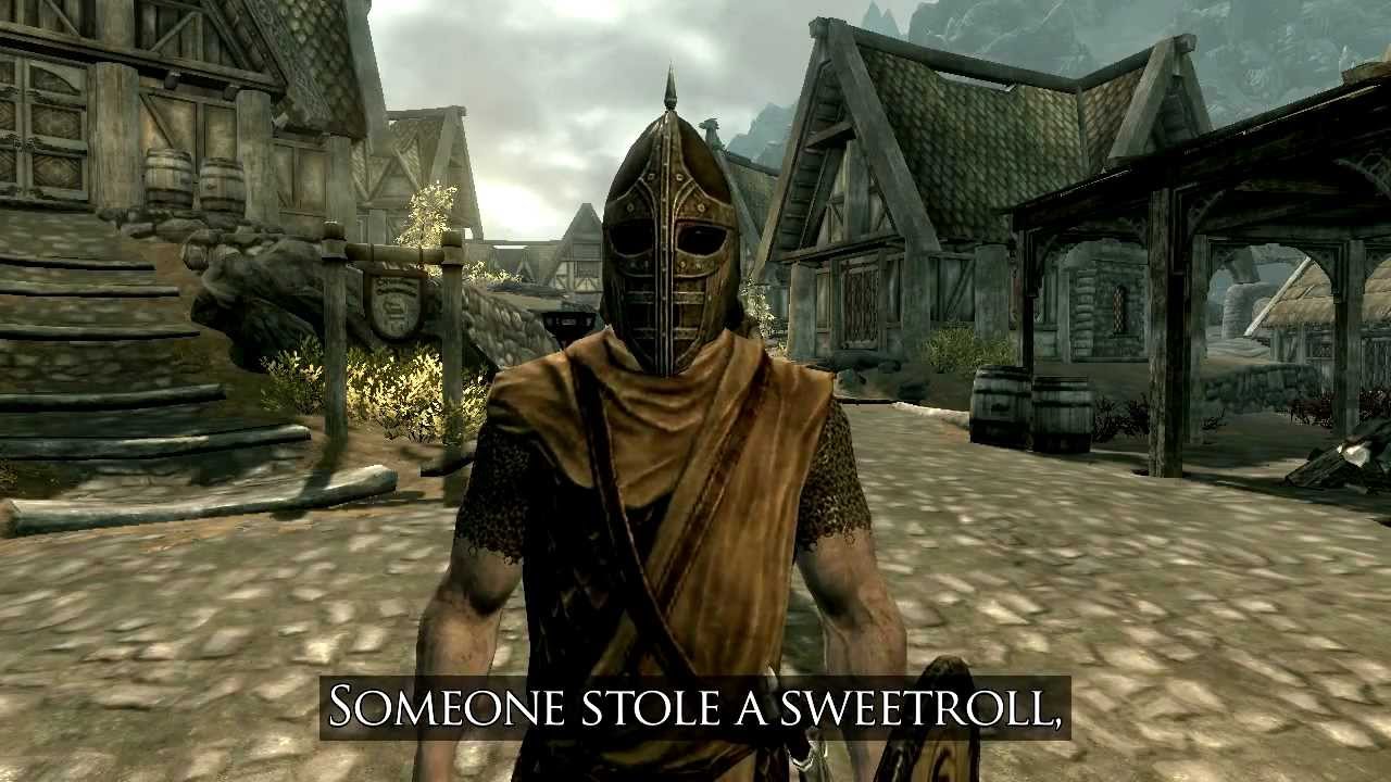 ♫ Arrow in the Knee (Skyrim Music Video) | Johnny 