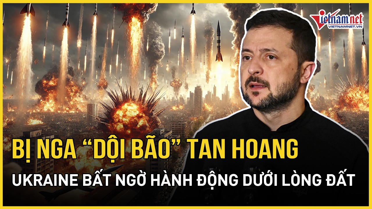 Bị Nga “dội bão thép” tan hoang, Ukraine bất ngờ hành động dưới lòng đất, diễn biến bất ngờ