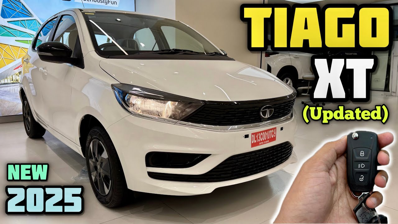 Tata Tiago XT 2025 Model Review ✅ All Details Of Tata Tiago XT Petrol Review ✅