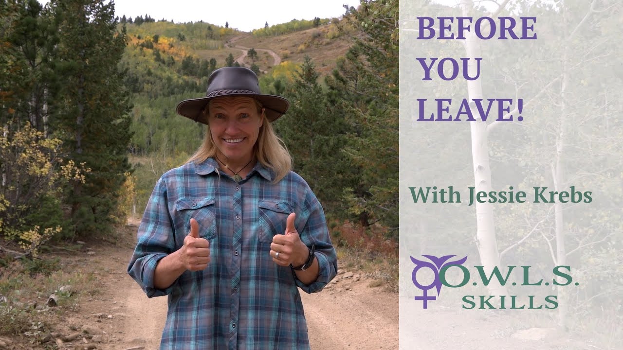 Before You Leave!