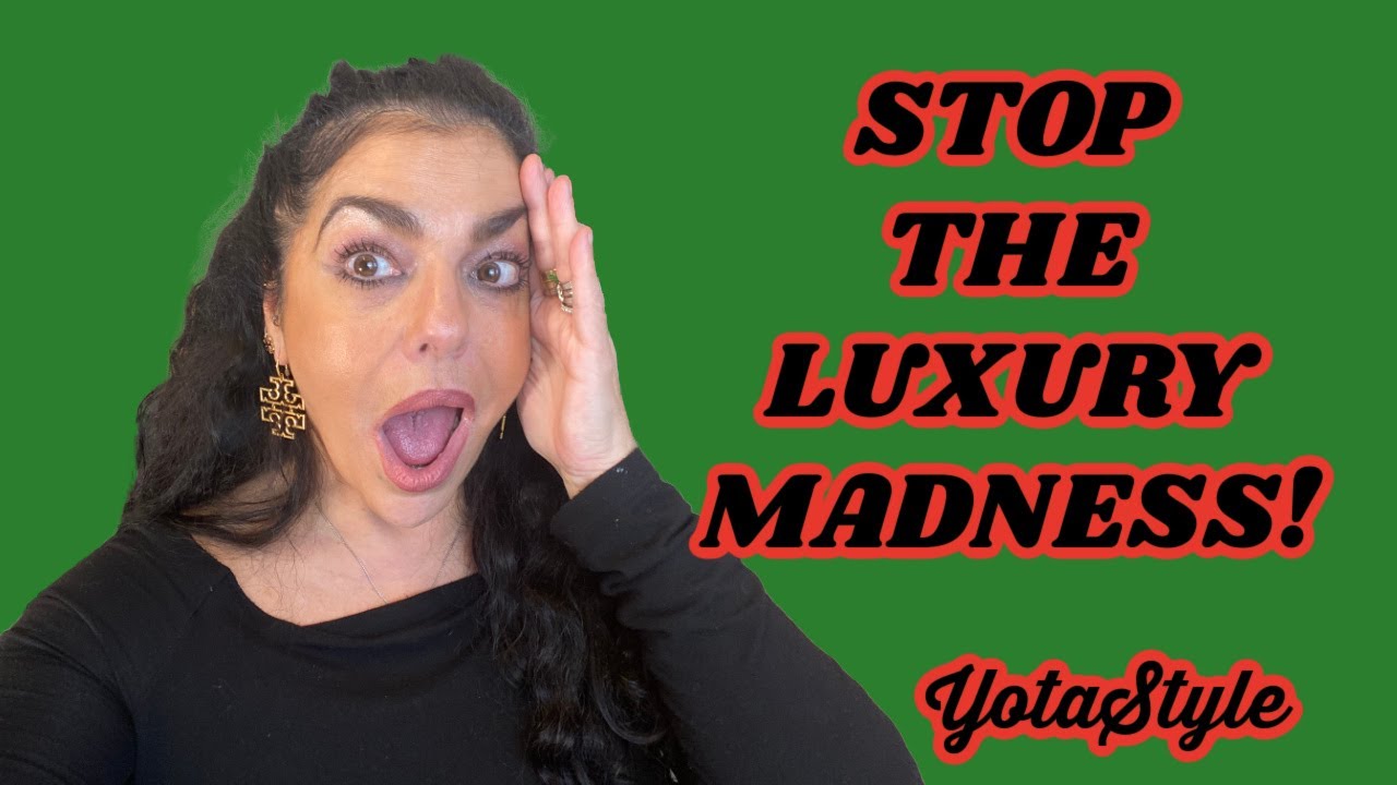 STOP THE LUXURY MADNESS!