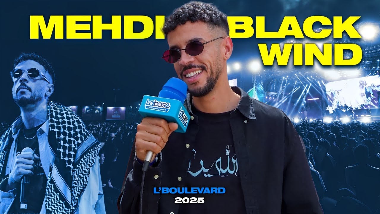 Mehdi Black Wind - Festival L'Boulevard 2025 (Interview | Show)