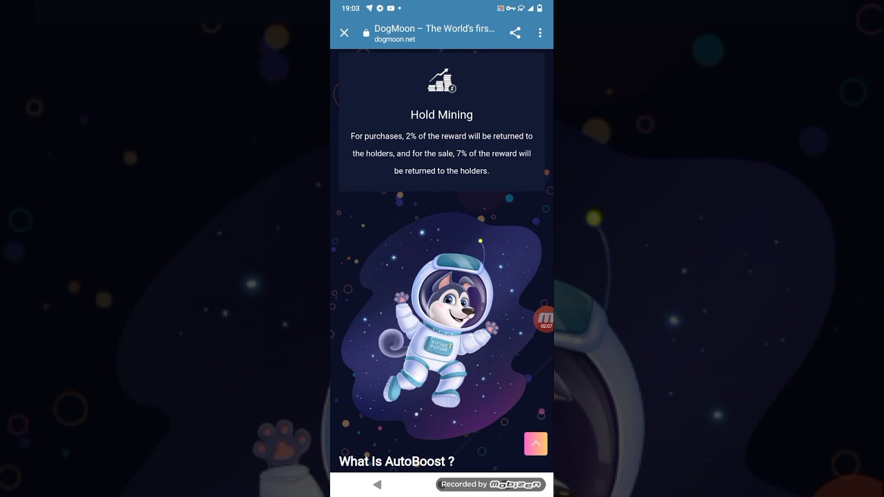 DOG MOON NEW TOKEN 2021