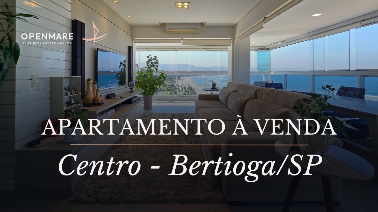 Apartamento à venda com 03 dormitórios - 125m² - Centro - Bertioga/SP