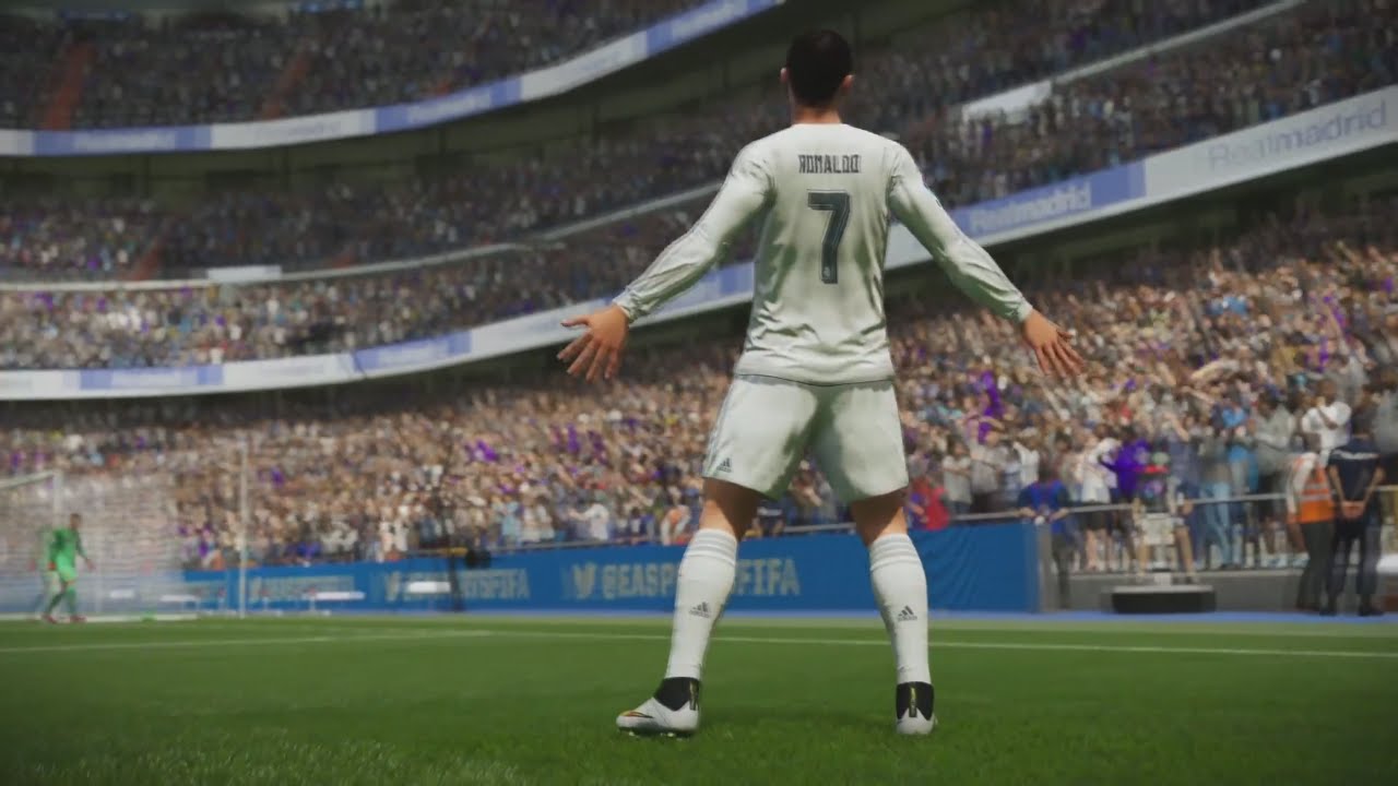 FIFA 17 RONALDO NEW CELEBRATION GAMEPLAY CR7 HD