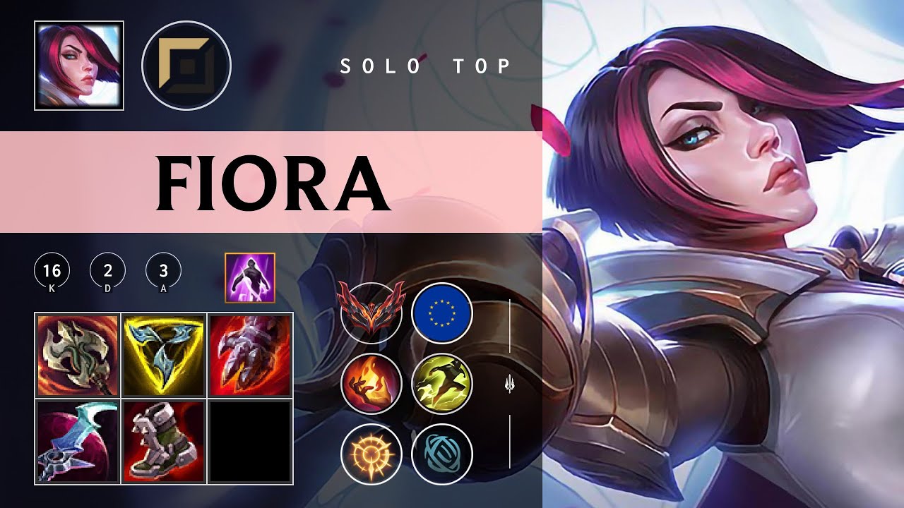 Fiora Top vs Akali - EUW Grandmaster Patch 26.01