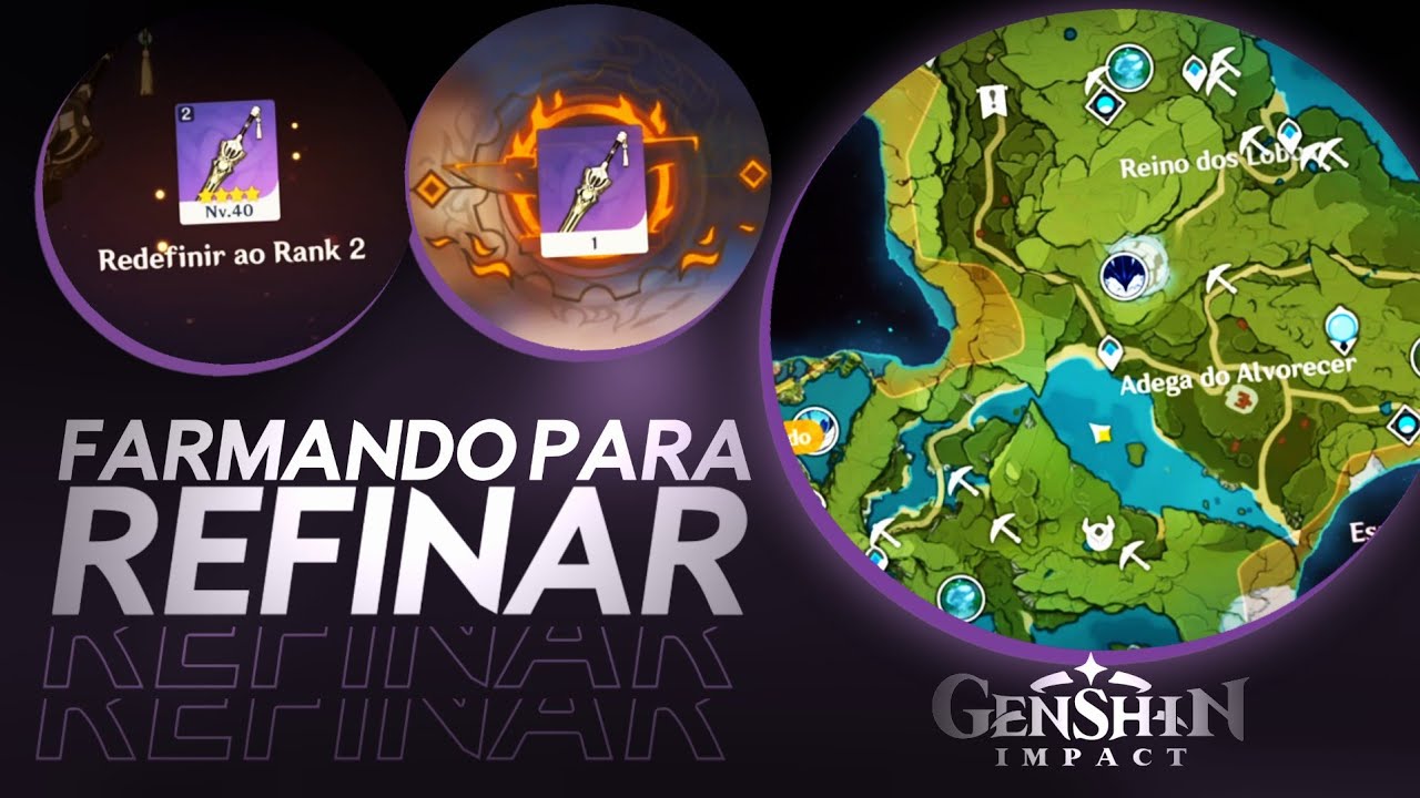 Como refinar itens no Genshin Impact 
