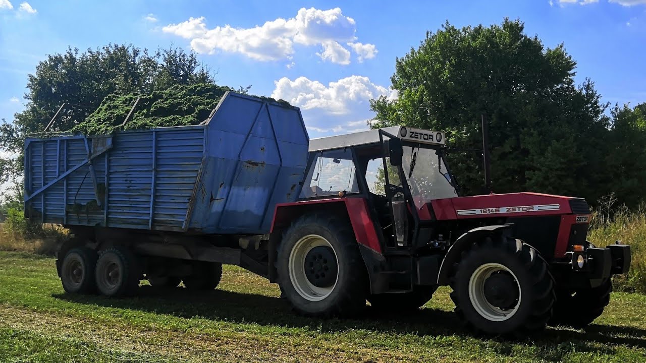 AGROVLOG #80//SENÁŽE//ZETOR CRYSTAL 12145