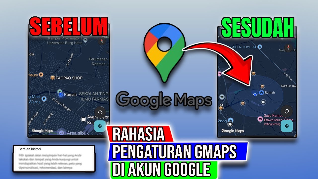 CARA SETTING GOOGLE MAPS AGAR AKURAT UNTUK AKUN SHOPEE FOOD BIAR GACOR