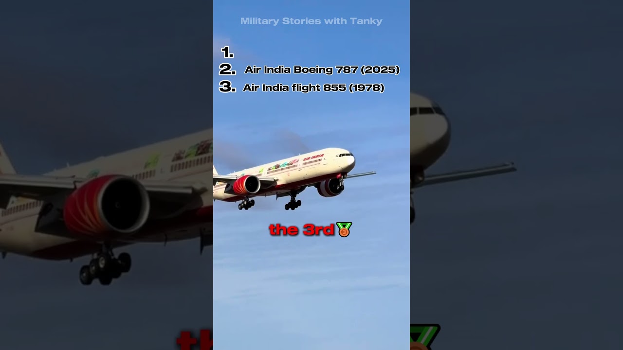 The 3 Deadliest Plane Crashes in India✈️💥😱