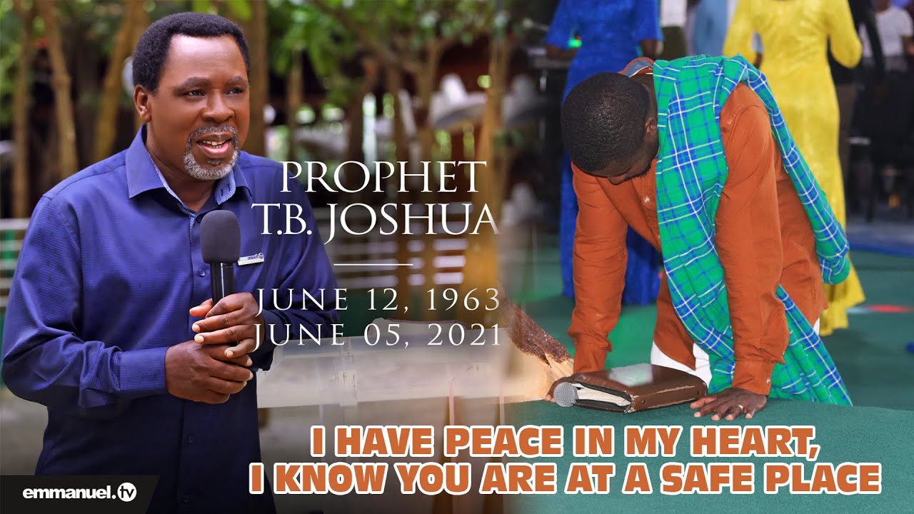PROPHET SANGA'S TRIBUTE TO HIS LATE FATHER, TB JOSHUA.