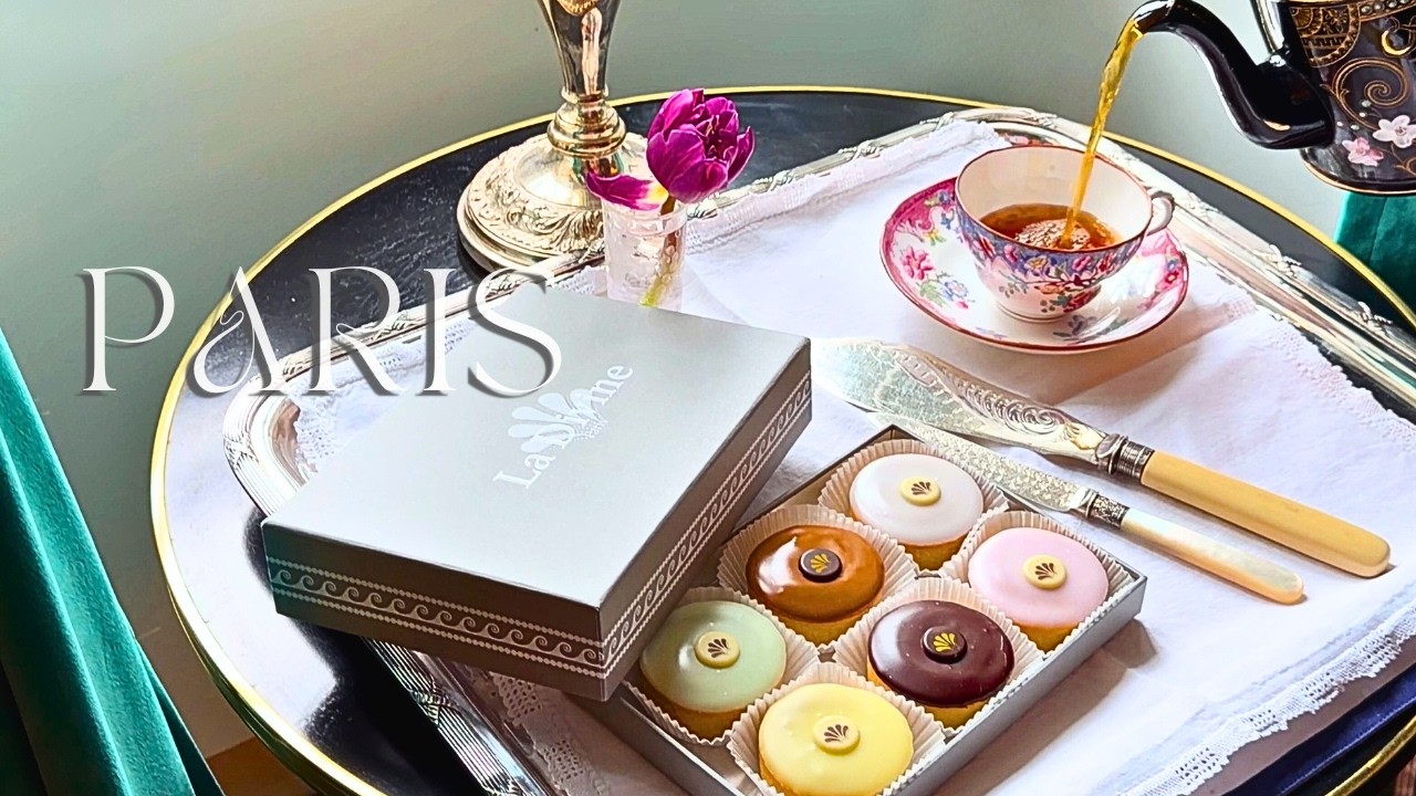 🇫🇷 Легендарная муза Ladurée создаёт « La Divine » ✨ Весенняя прогулка по брокант