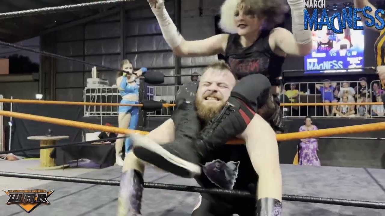 WAR Presents: March Madness - Tyson De Haunt & Harper Sky v Marston Holmes and Freak Nyxx