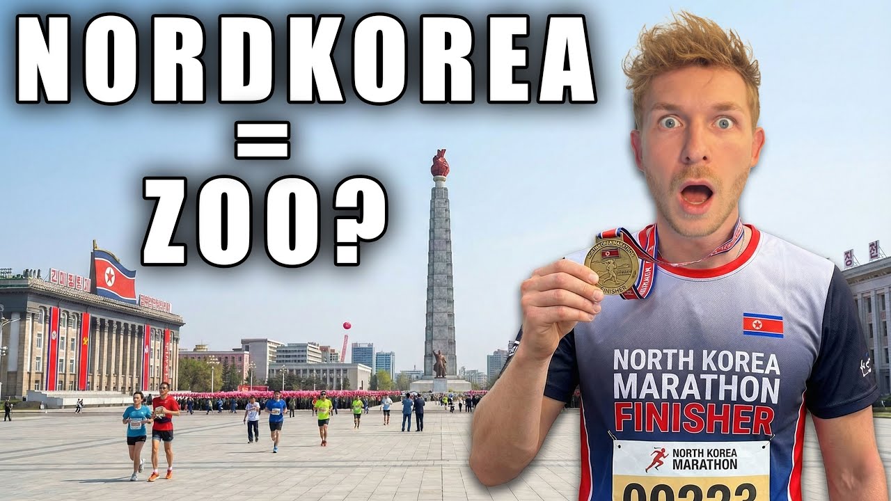 Ich laufe einen Marathon in Nordkorea! 🇰🇵 Exclusive Einblicke!