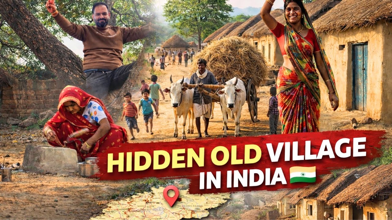 Hidden Old Village In India😮🎥⚠️ 