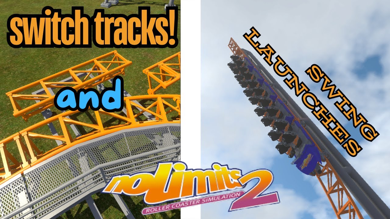 Как добавить повороты и создать качели для запуска в NoLimits 2