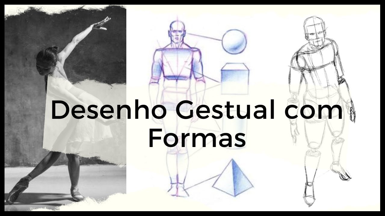 Como praticar DESENHO GESTUAL para INICIANTES -  por GRAVA ARTS