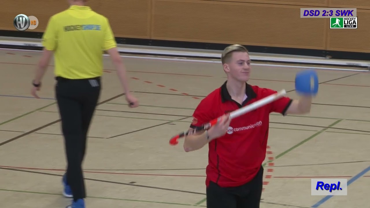 2. Hallenhockey Bundesliga Herren DSD Düsseldorf vs. Schwarz-Weiß Köln 6:6 13.02.2022 Highlights