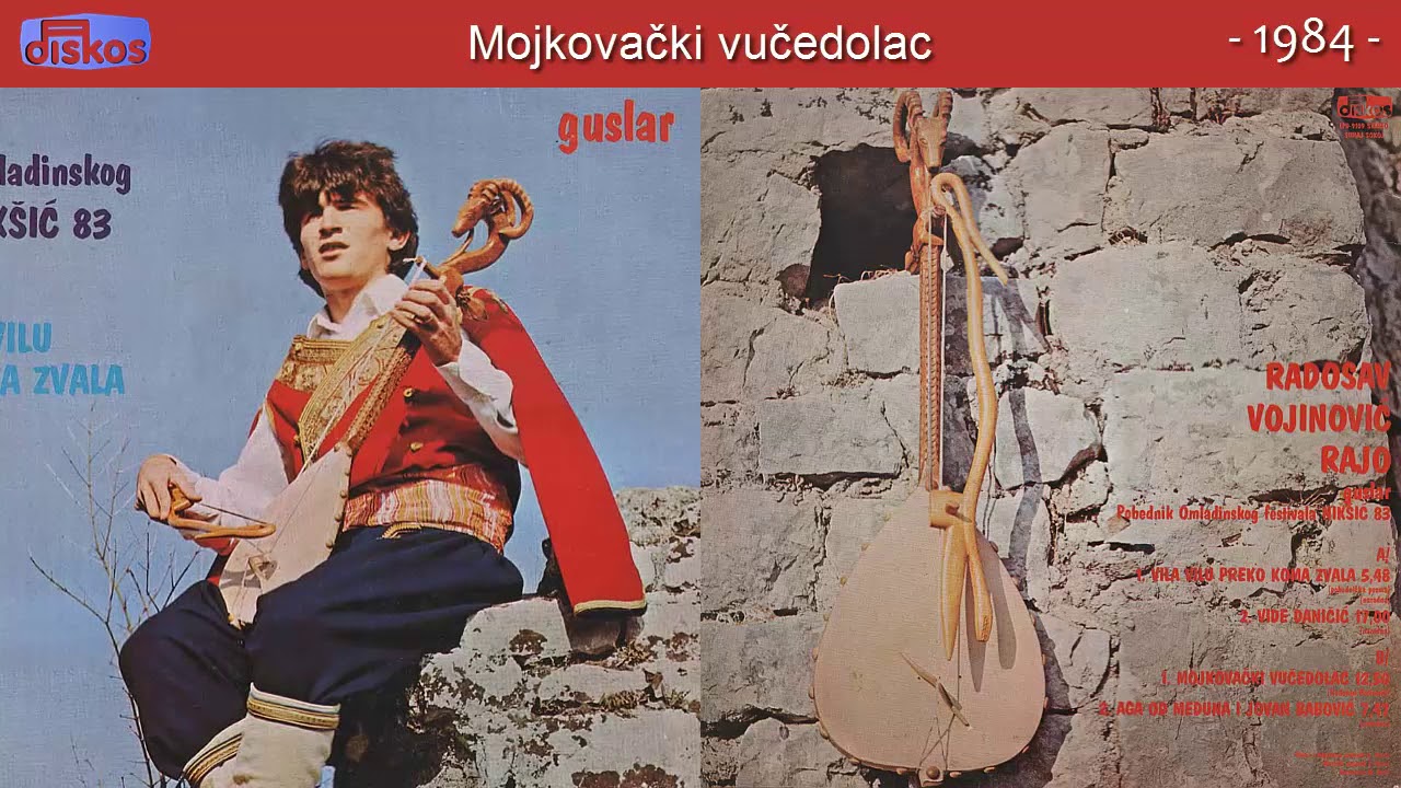 Guslar Radosav Vojinovic Rajo - Mojkovacki vucedolac - (Audio 1984)
