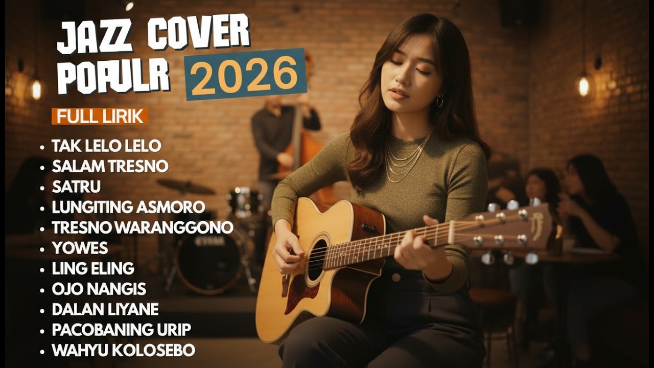 Full Album Jazz Cover Lagu Indonesia | Lagu Santai Viral + Full Lirik