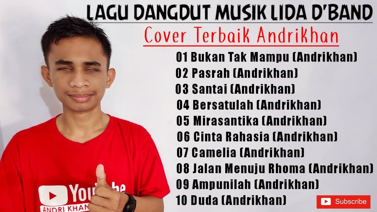 🔰KUMPULAN🔰 LAGU DANGDUT || PALING ENAK || COVER TERBAIK ANDRIKHAN ( VERSI LIDA BAND)