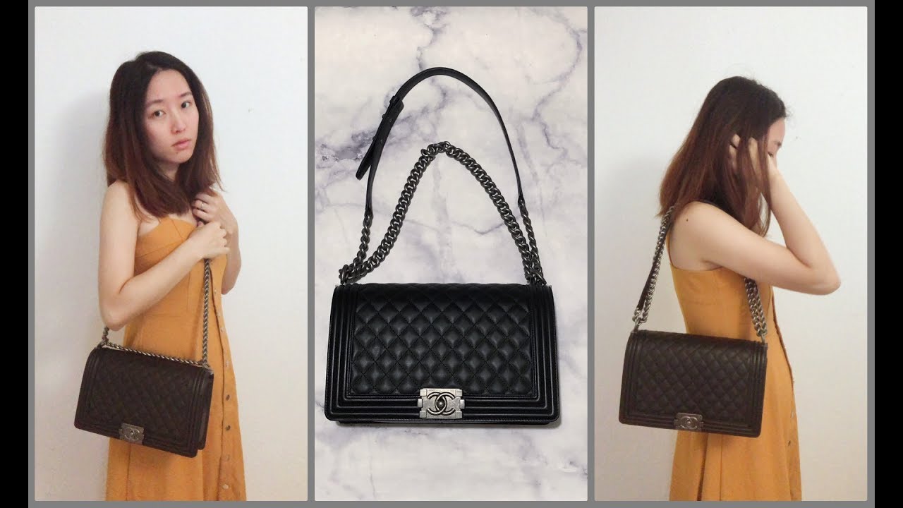 Chanel Le Boy 新中号 开箱 I 赛宝儿