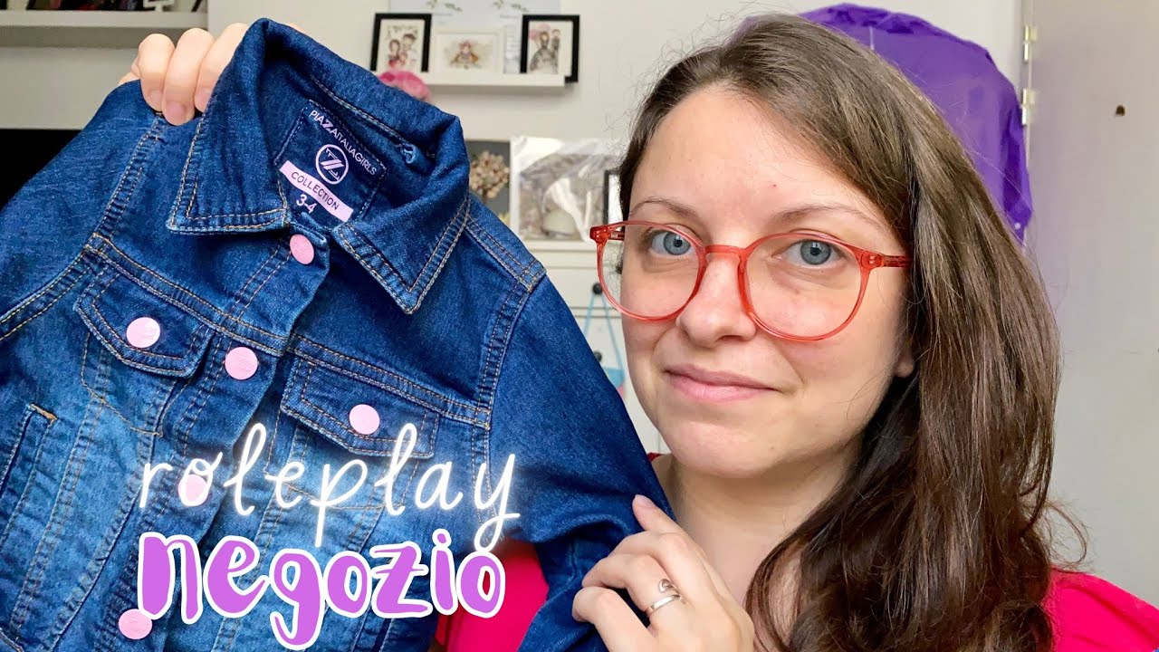 Sono una COMMESSA gentile 🛍 ASMR ITA 🧸 Abbigliamento BIMBI
