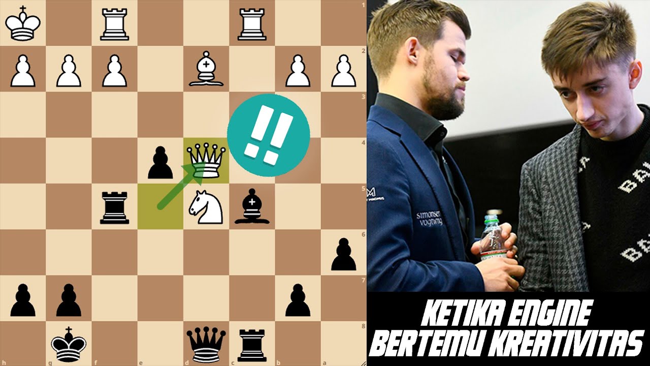 DUBOV BERANI MENGORBANKAN RATU LAWAN MAGNUS, DAN LIHAT APA YANG DILAKUKAN MAGNUS!!