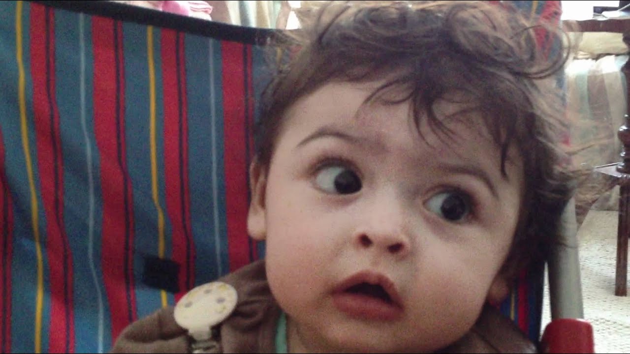 Baby Alex getting a Scare!!!!