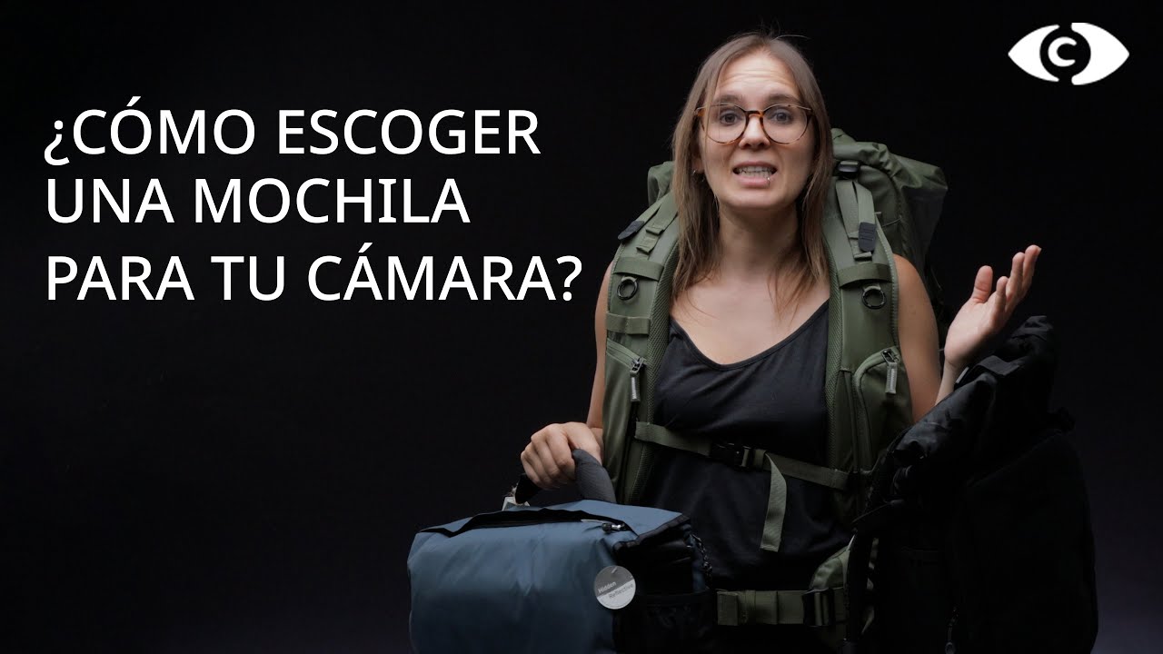 ¿Cómo escoger una mochila para tu cámara?