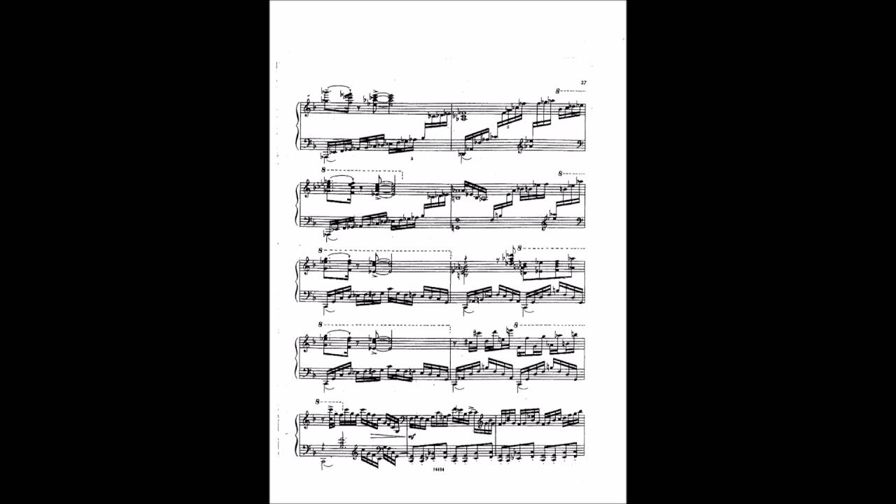 Kapustin - Piano Sonata No. 1 