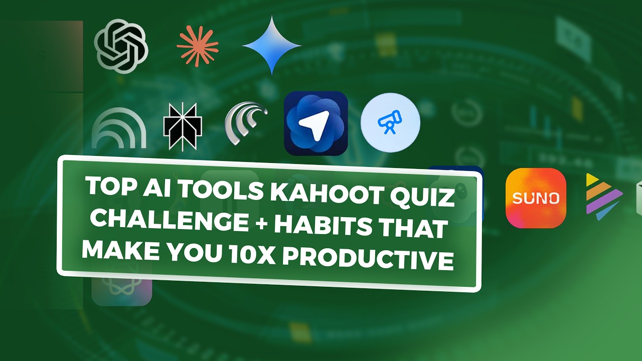Лучшие инструменты ИИ, викторина Kahoot и полезные привычки, которые сделают вас в 10 раз продукт...