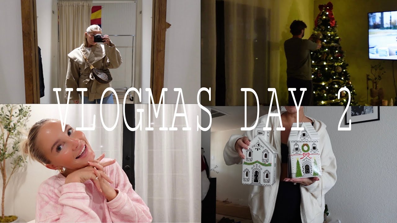 decorate for christmas! vlogmas day 2