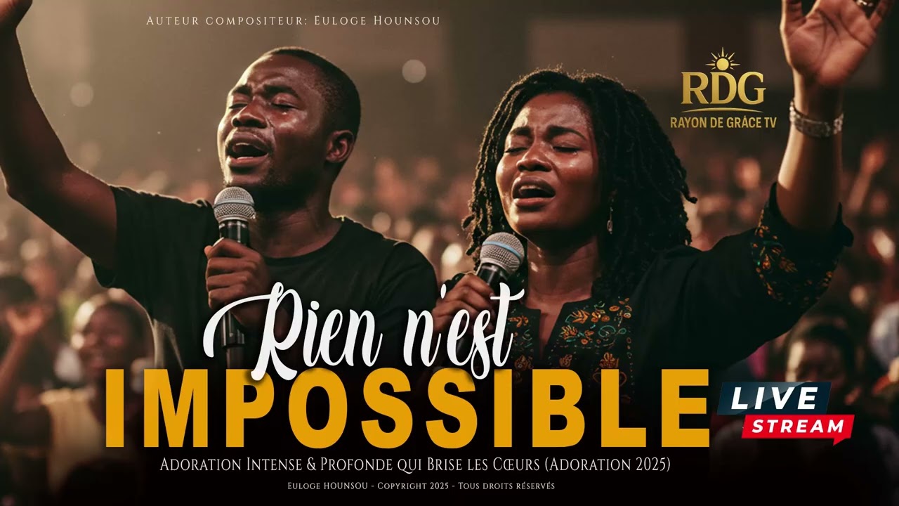 Rien n&rsquo;est impossible &ndash; Chant de Foi et de Miracle | Louange Chr&eacute;tienne 2025 (Officiel)