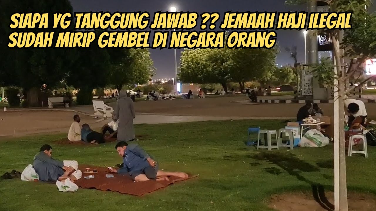 ULAH OKNUM TRAVEL YG SERAKAH NASIB JEMAAH HAJI ILEGAL DIBUANG KE JEDDAH