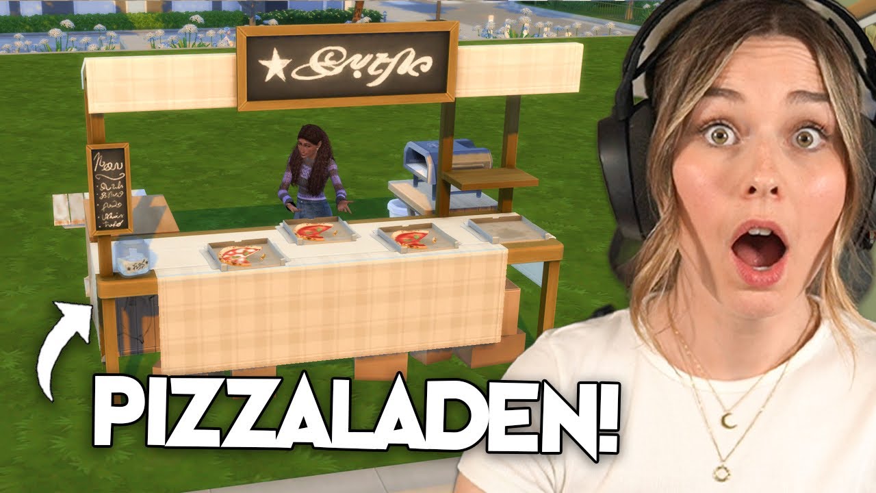 Ich er&ouml;ffne einen Pizzaladen in Die Sims 4! 😍 | simfinity