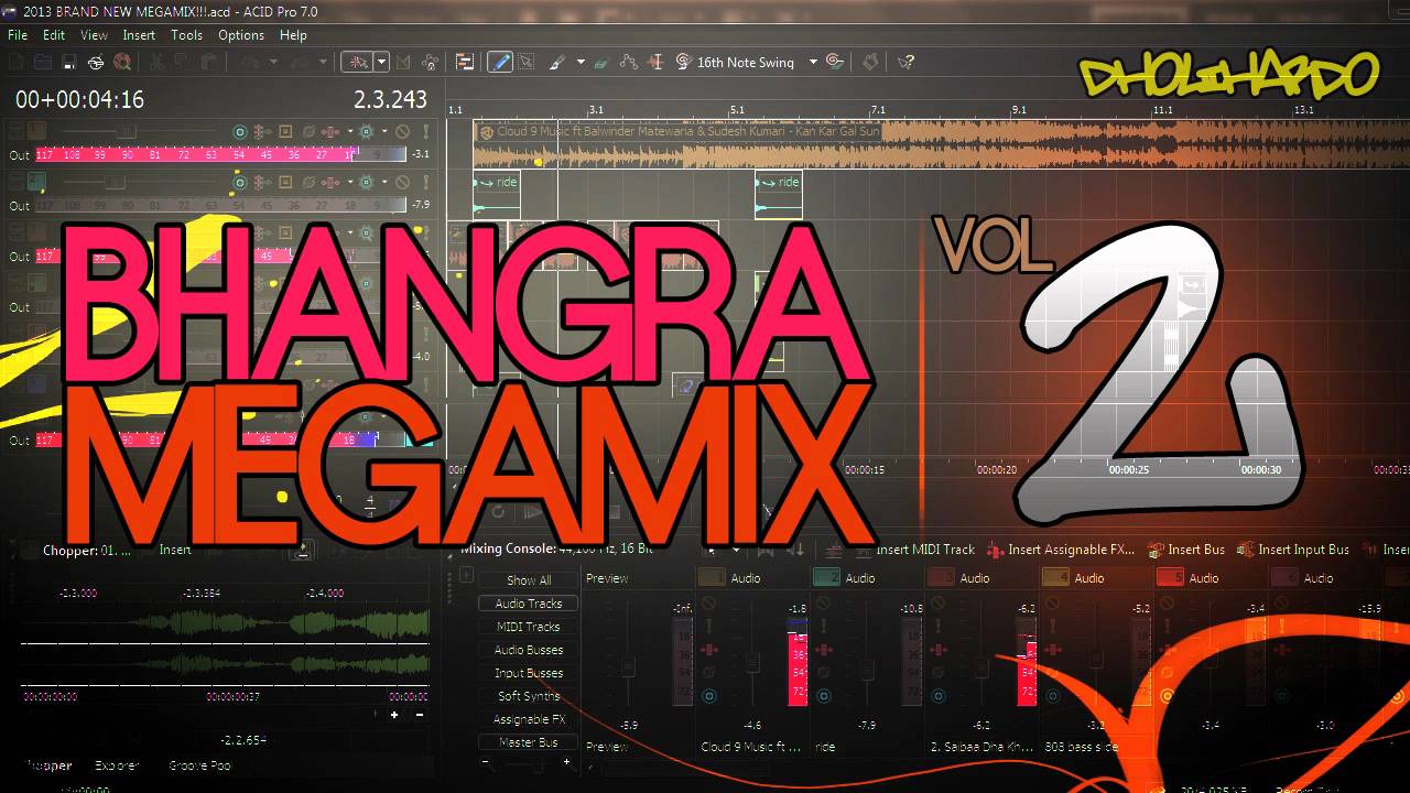 NEW BHANGRA MEGAMIX 2!! [Dholi Hardo]