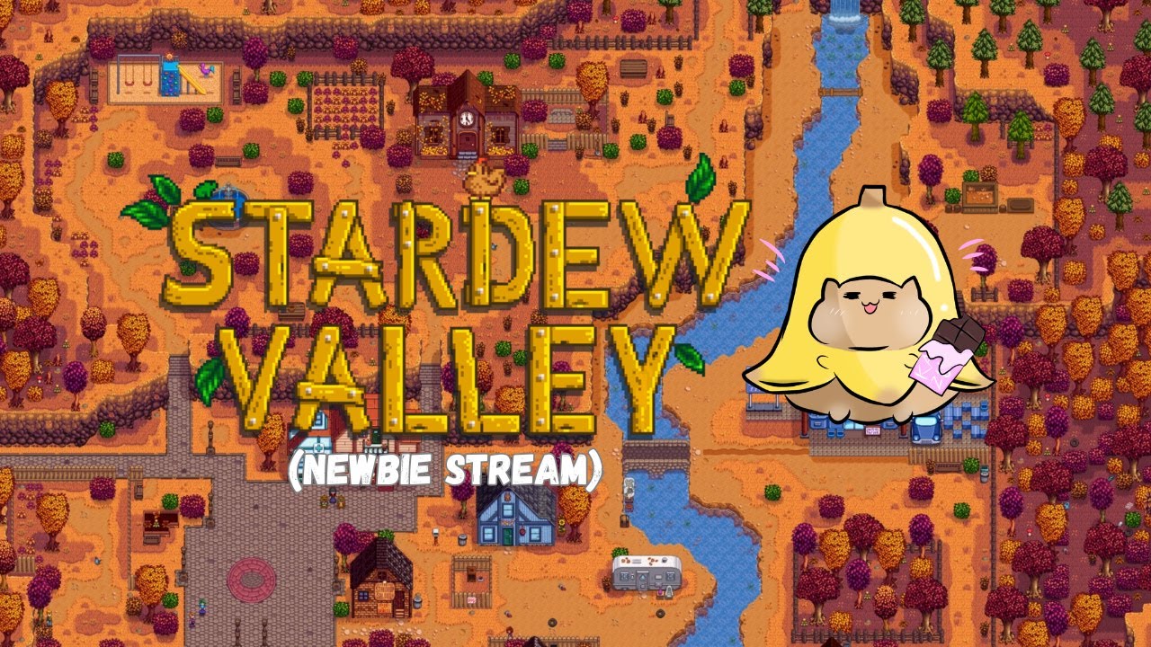 Playing Stardew for a bit || Newbie Stream || bertani dan memancing santai