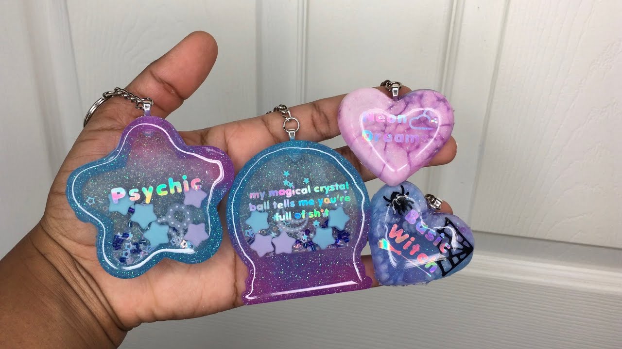 How to: Dome resin charms | 2 ways | Watch me resin | Sweet Art Crafts