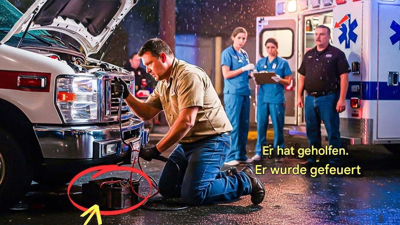 „Alleinerziehender Vater gefeuert wegen Krankenwagen-Reparatur — Patient war Auto-CEO“ ✅