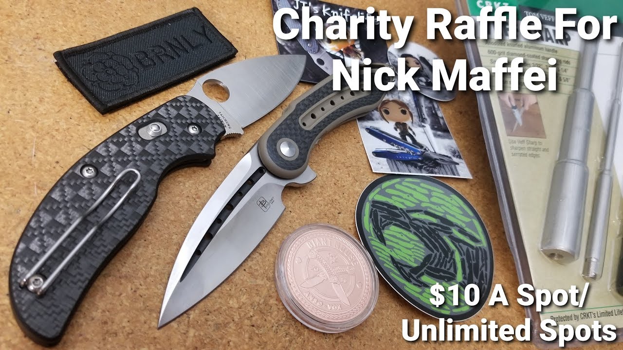 Charity Raffle For Nick Maffei, Plus Channel Stickers