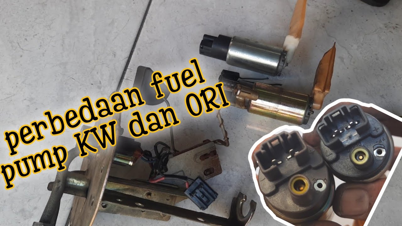 perbedaan fuel pump denso KW dan ORI