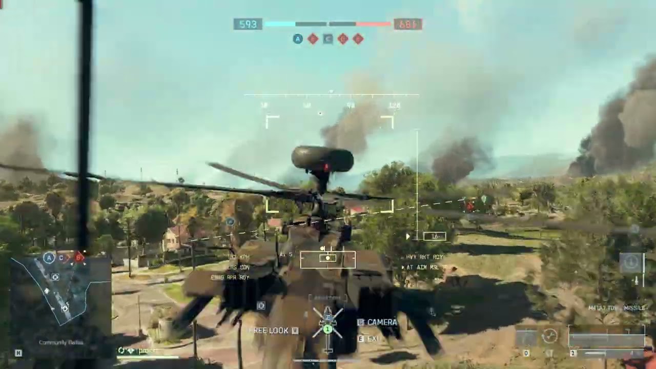 [Battlefield 6] Attack Chopper Gameplay - Eastwood